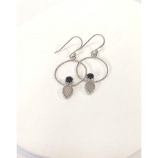 Ασημένια Σκουλαρίκια κρεμαστά (SE20)